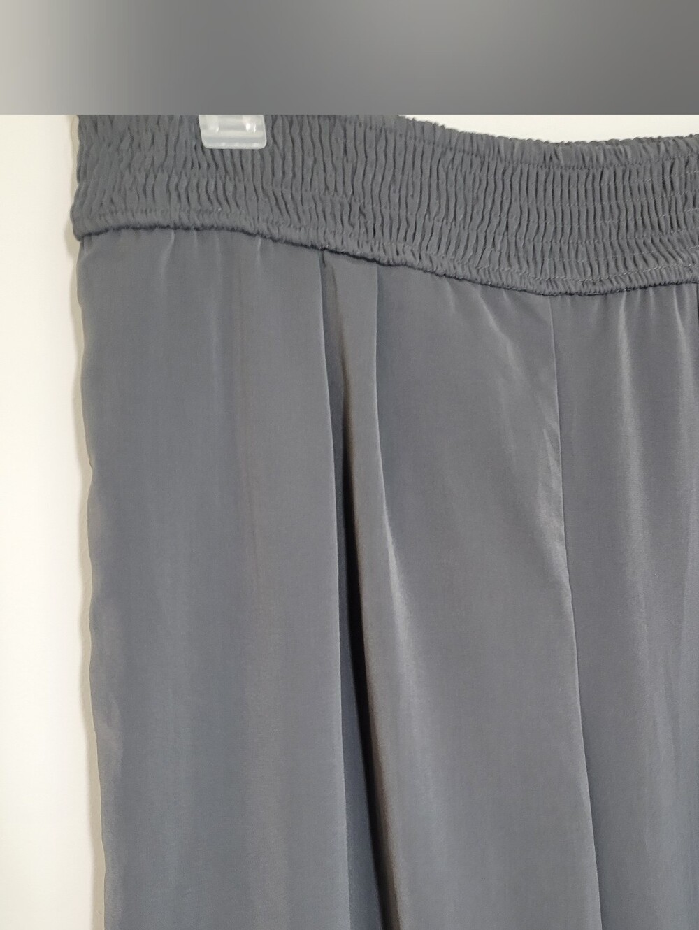 Charcoal Gray Grey Pants With Side Pockets 1X EUC